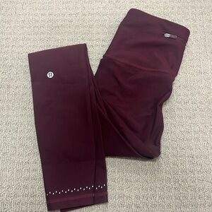 Lululemon Fast and Free Leggings